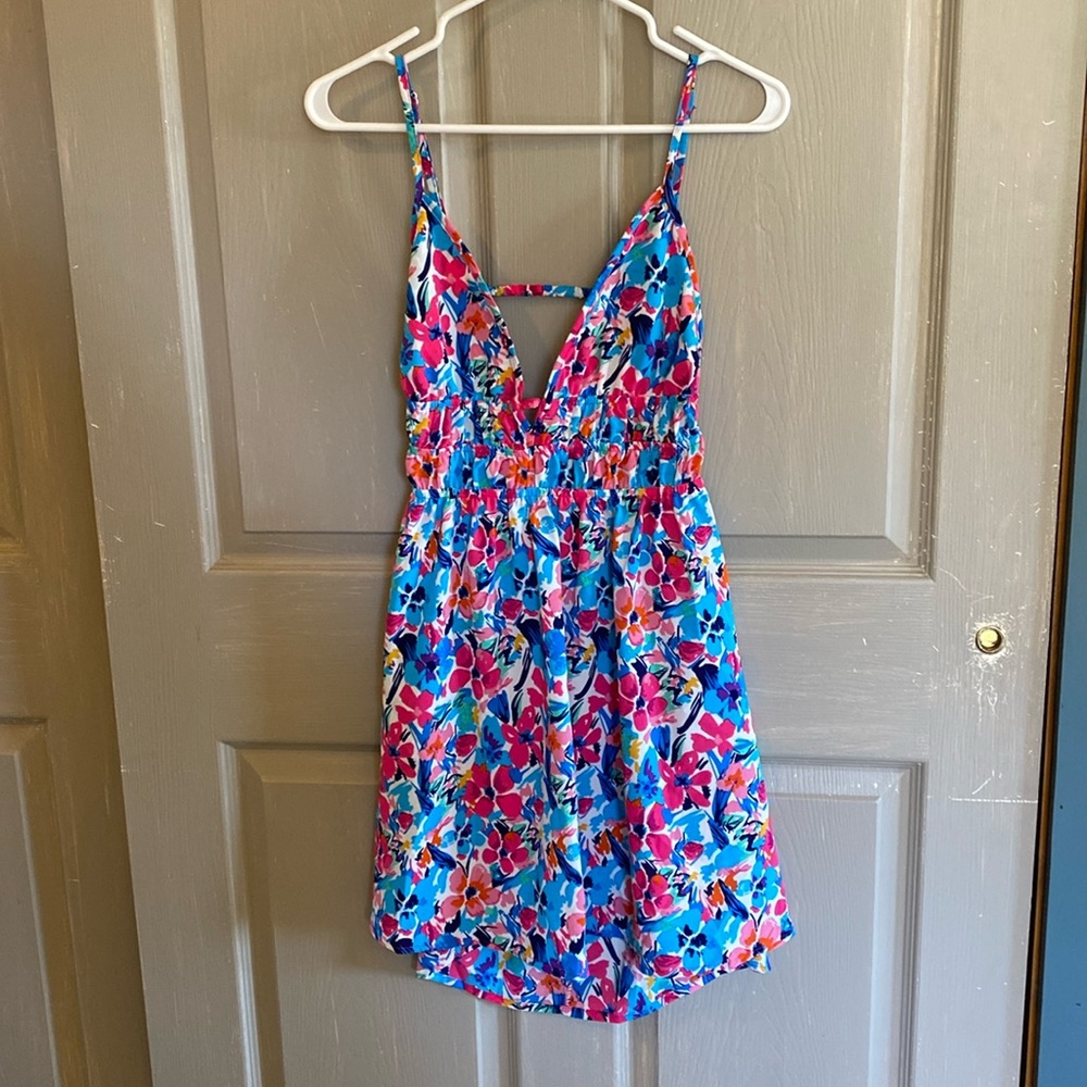SHEIN spaghetti strap, backless, high low dress size 6